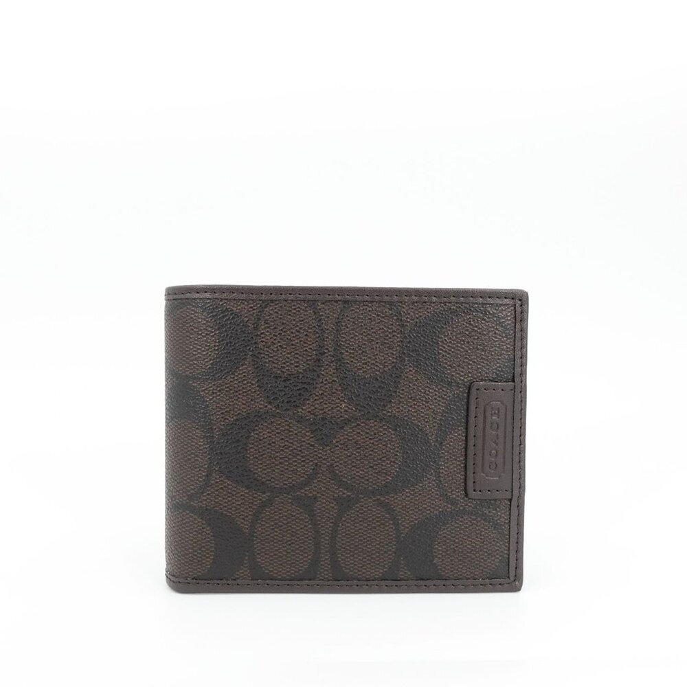Coach Boxed 3 In 1 Wallet Gift Set Walnut Black OS - Picture 2 of 14